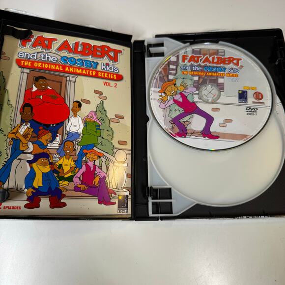 Fat Albert and the Cosby Kids Vol 2 DVD 3 Discs w/ Bonus CD New 12 Cartoons 70's - Picture 3 of 6